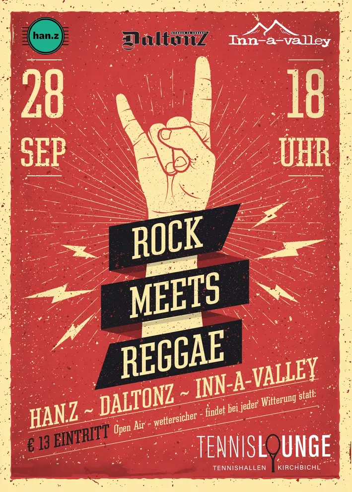 Rock Meets Reggae, Daltonz, Han.Z, Inn-a-Valley